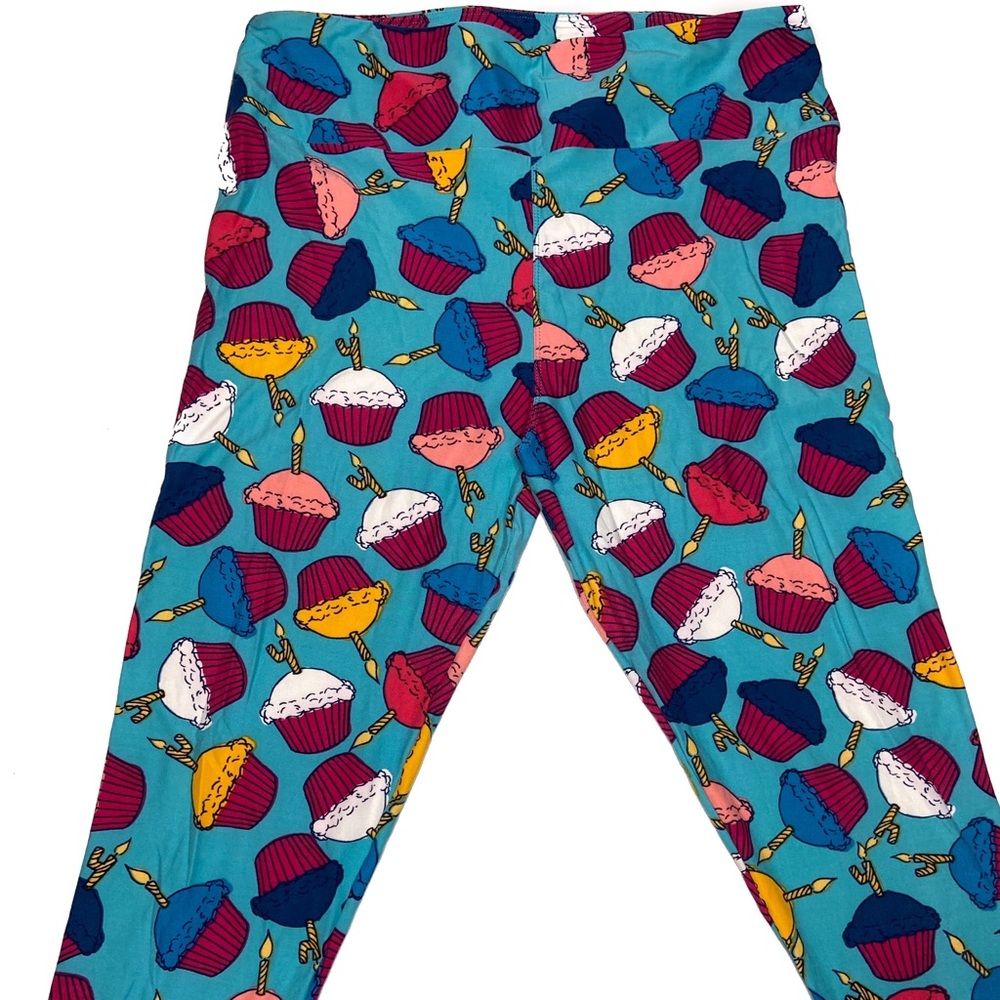 Rare LuLaRoe TC Birthday Leggings